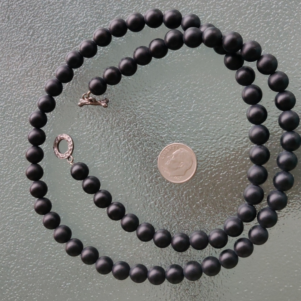 COPY - Signed Sigal onyx necklace #279